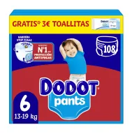 Dodot Pants talla 6: Pañales cómodos y seguros