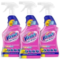 Vanish Oxi Action: Pack de 3 Quitamanchas Efectivos