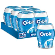 Chicles Orbit Sin Azúcar Menta - Pack de 6 x 46 unidades