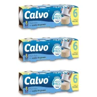 Atún Claro Calvo en Aceite de Girasol 18x65g