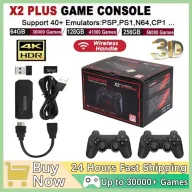 Emuladora HDMI Stick X2 Plus con 64GB y dos mandos