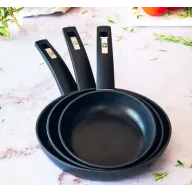 Sartenes antiadherentes de aluminio forjado 18-22-26 cm