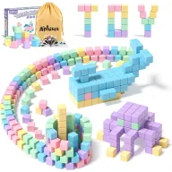 Construcción con 32 Piezas de Bloques Magnéticos