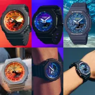 Relojes G-Shock CASIO The Flame Inside" y "Oasis 2oATM 200m