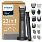 Recortadora Philips 23 en 1 Serie 9000 + OneBlade para hombre