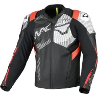 Chaqueta de moto perforada Macna Ignite en cuero