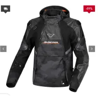 Chaqueta impermeable para motocicletas Macna Bradical Camo