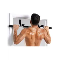 Barra de Acero para Dominadas Montada en la Pared