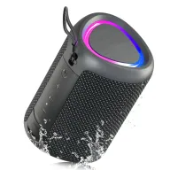 Altavoz Potente Bluetooth 5.3 con Luz RGB y Graves IPX5
