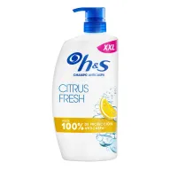 Champú Anticaspa H&S Citrus Fresh para Pelo Graso 1000ml
