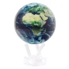 Globo giratorio MOVA Tierra 4.5" con nubes y energía solar