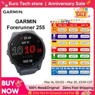 Reloj deportivo Garmin Forerunner 255, 46mm, 14 días batería.