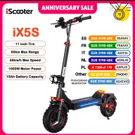 iScooter iX5s: Patinete eléctrico 1000 W y 15 Ah