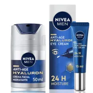 Hidratante Antiedad NIVEA MEN con Ácido Hialurónico y FP15