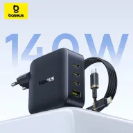 Cargador rápido USB C Baseus 140W GaN PD