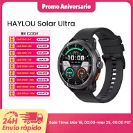 Smartwatch HAYLOU Solar Ultra GPS, 170+ Modos y Bluetooth