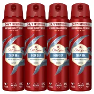 Desodorante Old Spice Deep Sea 4x150 ml