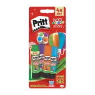 Barra adhesiva de colores arco iris - Pritt Stick 4x10gr