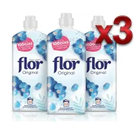 Suavizante Concentrado X3 Flor Original, 89 lavados