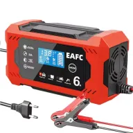 Cargador 12V y 6A para batería de coche