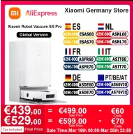 Robot Aspirador Xiaomi 5 Pro - Versión Global