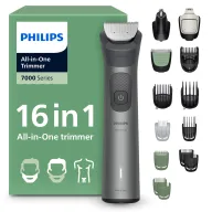 Serie 7000 Philips: Recortadora 16 en 1 y Afeitadora