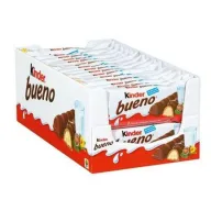 Barquillos Kinder Bueno 30ud - Deliciosos dulces de chocolate