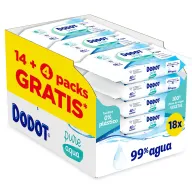 Toallitas Pure Aqua Dodot, 864 Unidades para Bebés