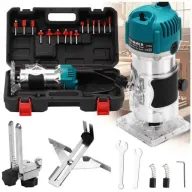 Enrutadora de madera 800W y 30000RPM