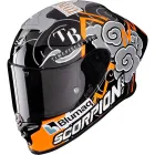 Casco SCORPION EXO R1 EVO Aron Canet FIBRA + 2 pantallas