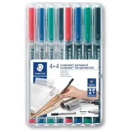 Lápices Lumocolor Staedtler 0.6mm - Paquete de 8 unidades
