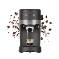 Cafetera Espresso Compacta Black+Decker 1100W 20 Bares