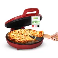 Mini horno eléctrico Nutrichef para pizza y tostadas 30 cm