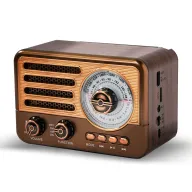 Radio Retro AM FM SW de Transistores con Pilas