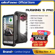 Ulefone Rug King 5 Pro: Smartphone 20000mAh 64MP FHD+