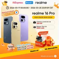 5G Realme Pro 16: 8GB RAM y 256GB de Almacenamiento