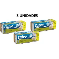 Calvo Atún Claro en Aceite de Oliva - Pack de 18 Latas