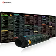 Alfombrilla Linux con línea de comandos para ratón