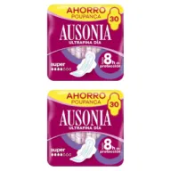 Compresas Ausonia Ultrafina 30 Unidades con Alas - 50% Off