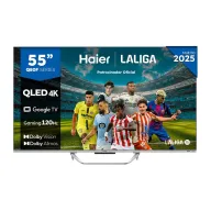 QLED 55" Haier H55Q80FUX UHD 4K, Smart TV HDR10+ y Dolby Atmos