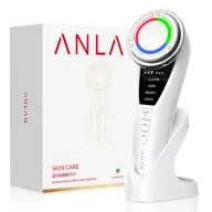 Masajeador Facial Pro Anlan: Terapia de Luz y Microcorriente