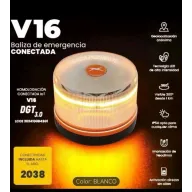 Baliza homologada DGT v16 geolocalizada y extrastar