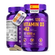 D3 K2 Alta Dosis: 5000 UI Vitamina D + 100 µg K2 MK-7