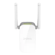 Repetidor D-Link de red, 300 Mbps, color blanco.