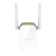 Repetidor D-Link de red, 300 Mbps, color blanco.