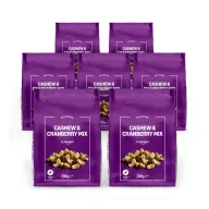 Anacardos y Arándanos Rojos Mezclados - 200g x 7