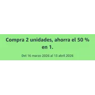 Ahorra el 50% en 1 al comprar 2 unidades en Amazon