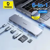 Baseus Hub 6 en 1 USB-C: Conexión Versátil