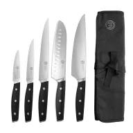 Juego de Cuchillos de Cocina MasterChef con Manta de Acero Inoxidable
