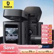 Cámara Dash Baseus VD1 HD con GPS para Coches Frontal y Trasera